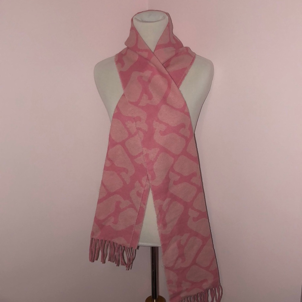 Vineyard Vines pink whale scarf